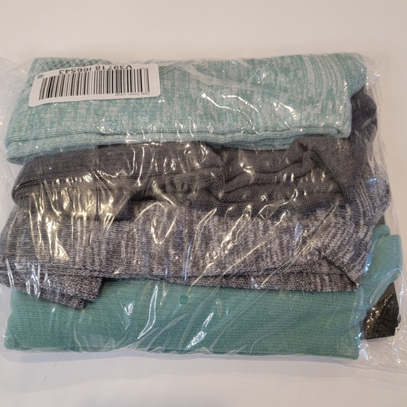 TOMMIE COPPER Compression Over Calf Socks Jade Green 4 Pc Nanoglide Large NWT - Picture 5 of 15